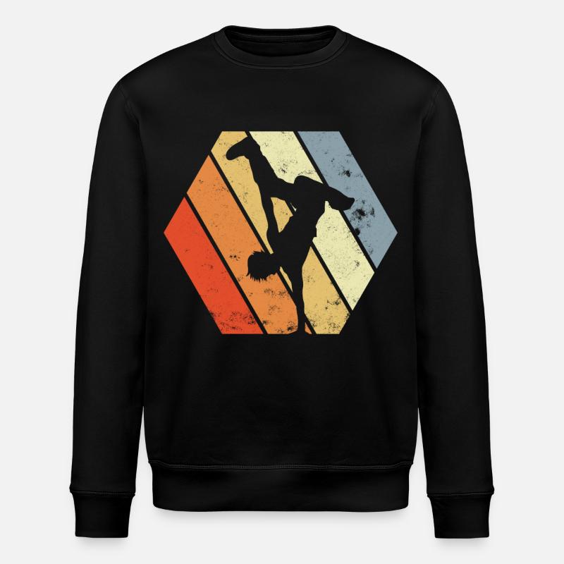 Breakdancer - Stanley/Stella Unisex Bio-Sweatshirt ROLLER - Schwarz