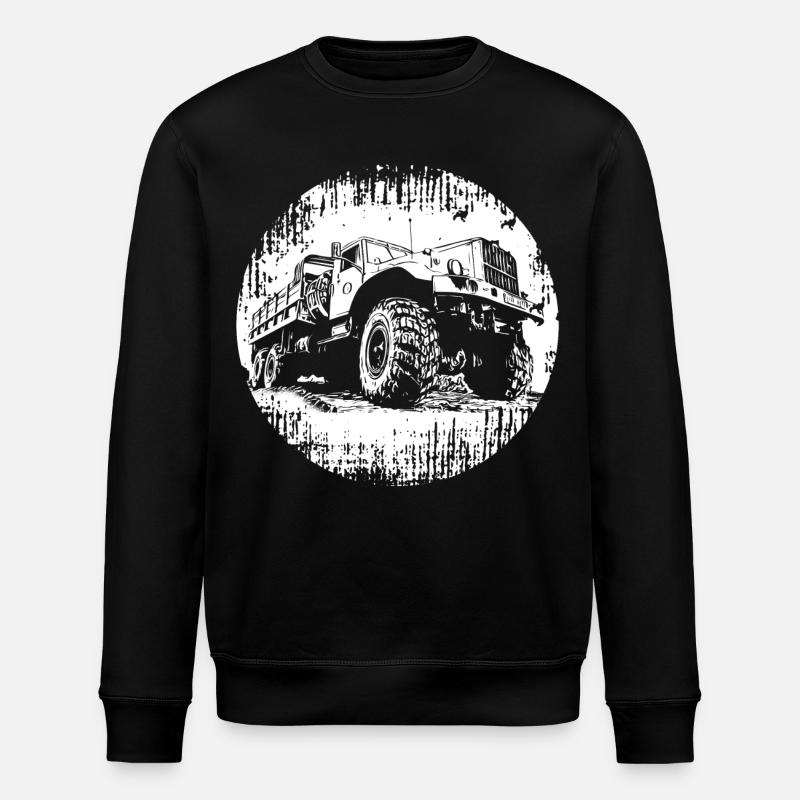 KRAZ LKW - Stanley/Stella Unisex Bio-Sweatshirt ROLLER - Schwarz