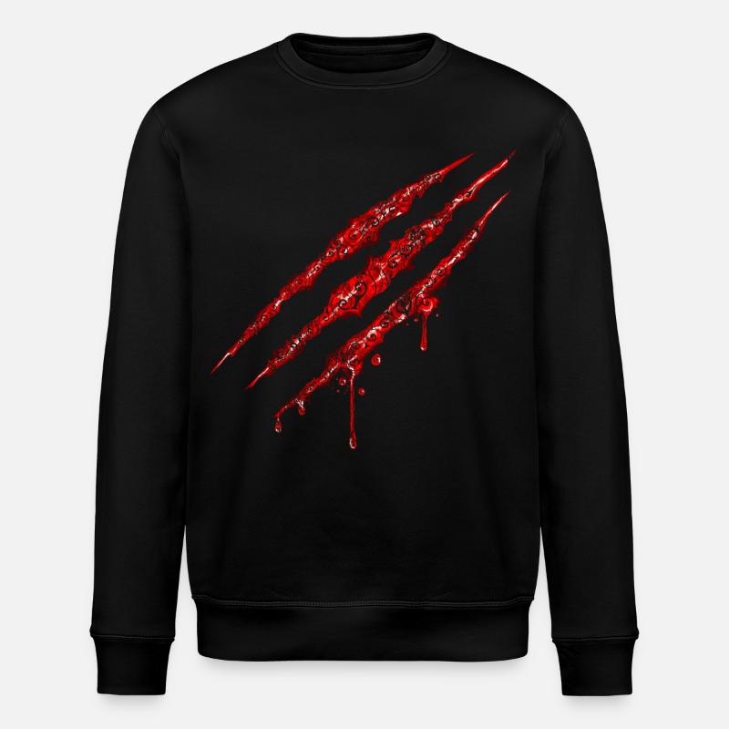 Marques de griffe tourbillonnante - Sweat bio ROLLER Stanley/Stella Unisexe - noir