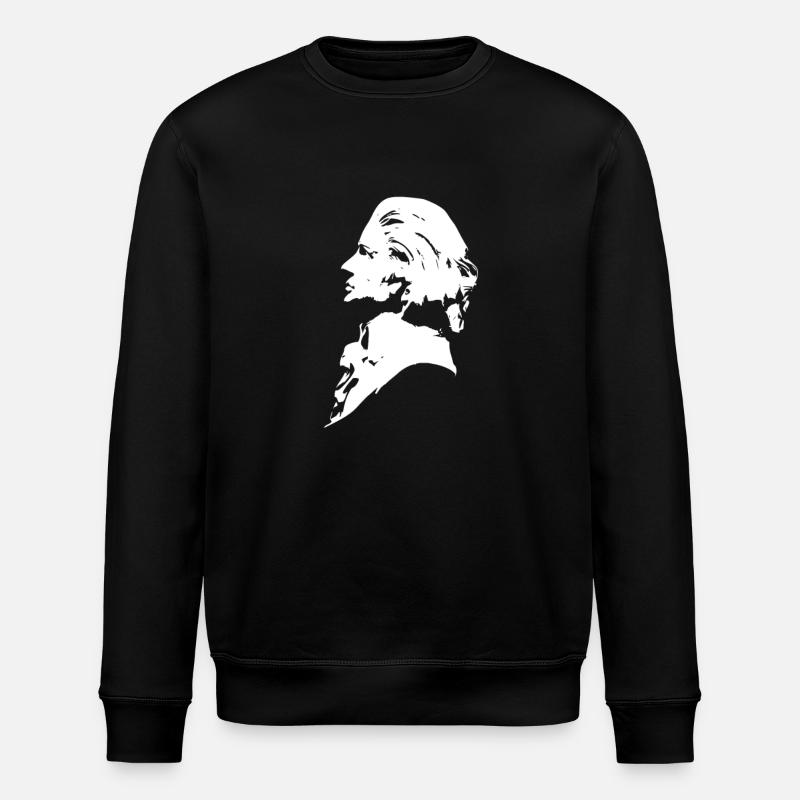 Mozart - Stanley/Stella Unisex Bio-Sweatshirt ROLLER - Schwarz