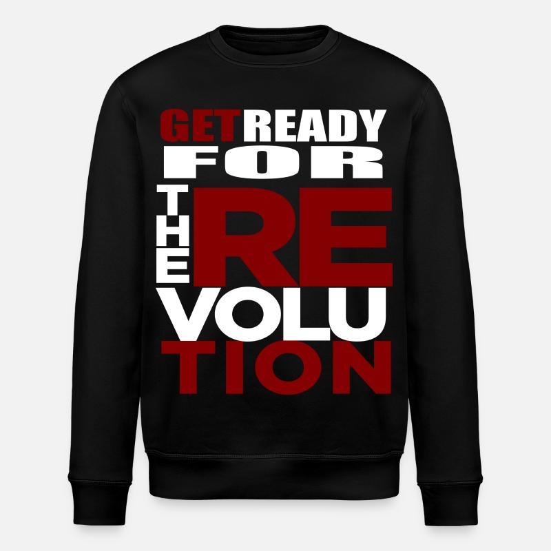 révolution - Sweat bio ROLLER Stanley/Stella Unisexe - noir