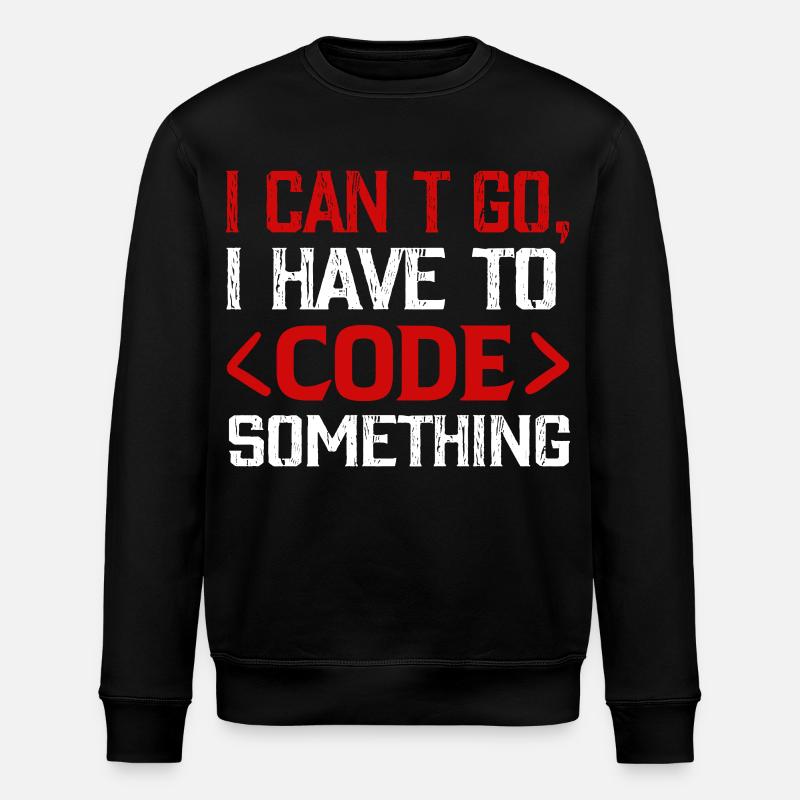 Programmeur, Nerd , Code informatique - Sweat bio ROLLER Stanley/Stella Unisexe - noir