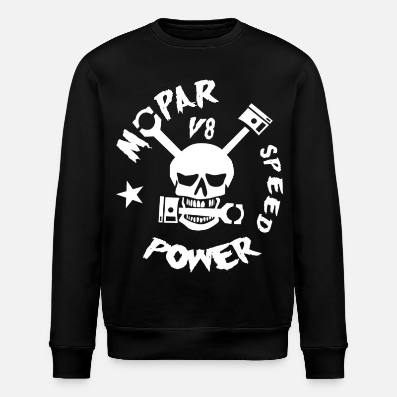 Puissance Mopar V8 - Sweat bio ROLLER Stanley/Stella Unisexe - noir