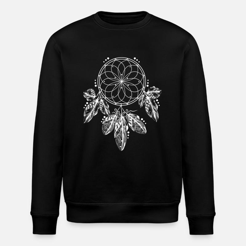 Attrapeur de rêves - Sweat bio ROLLER Stanley/Stella Unisexe - noir