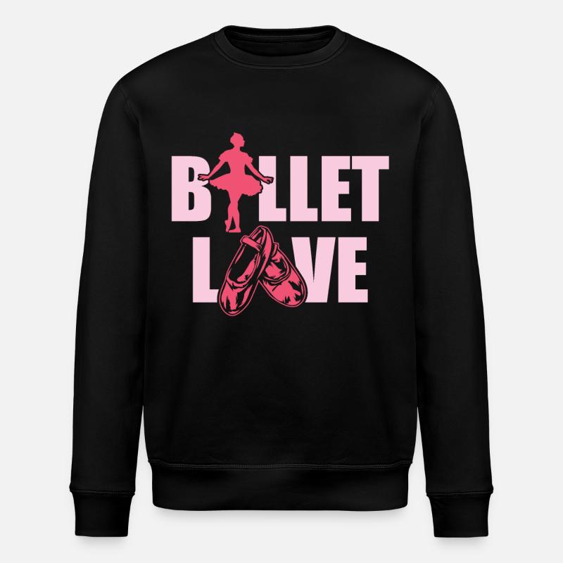 Ballett - Stanley/Stella Unisex Bio-Sweatshirt ROLLER - Schwarz