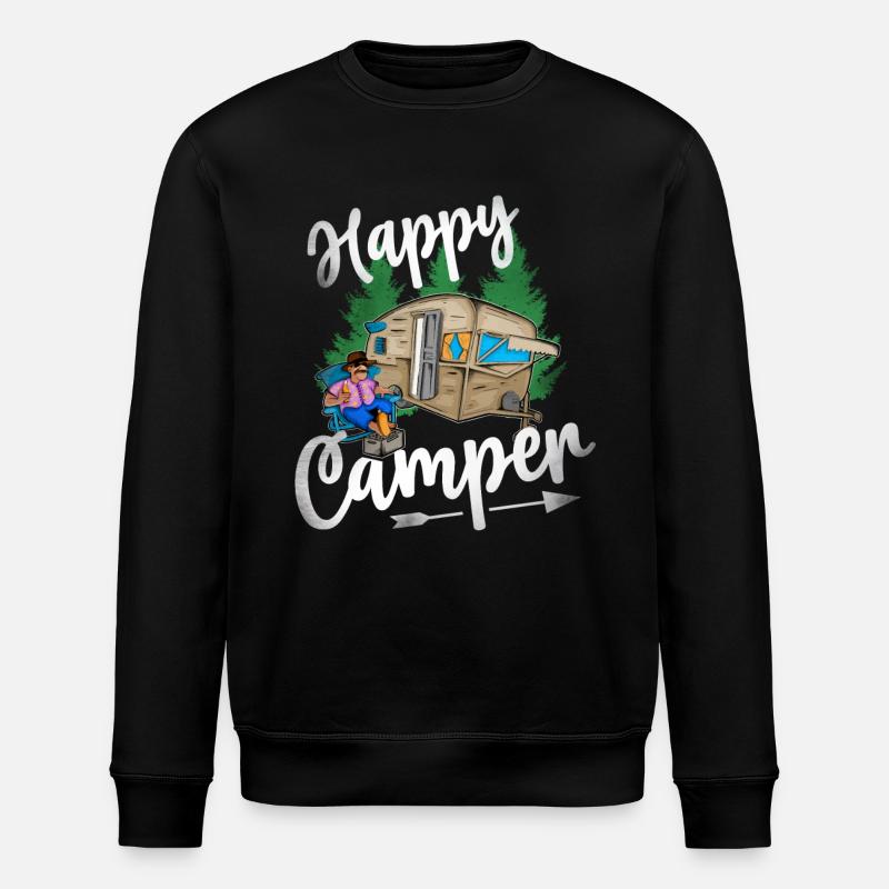 Happy Camper - Sweat bio ROLLER Stanley/Stella Unisexe - noir