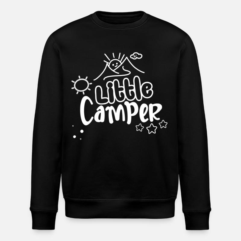 Petit campeur - Sweat bio ROLLER Stanley/Stella Unisexe - noir