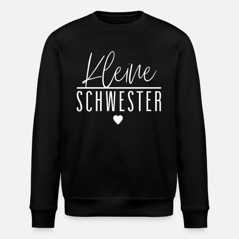 Petite soeur - Sweat bio ROLLER Stanley/Stella Unisexe - noir