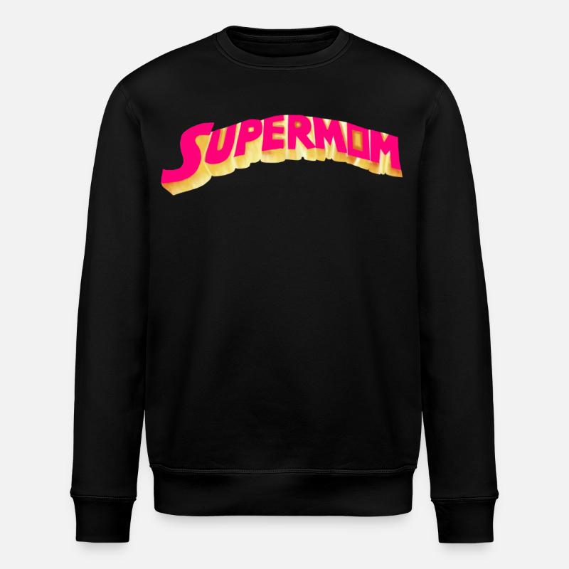 Supermother - Héroïne - Sweat bio ROLLER Stanley/Stella Unisexe - noir