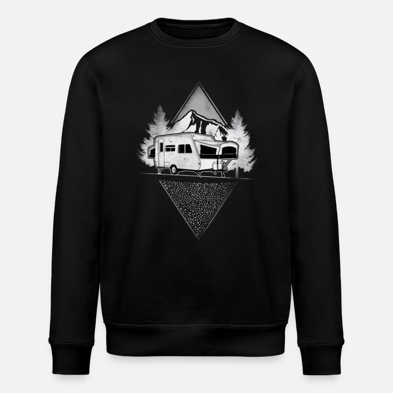 camping - Sweat bio ROLLER Stanley/Stella Unisexe - noir