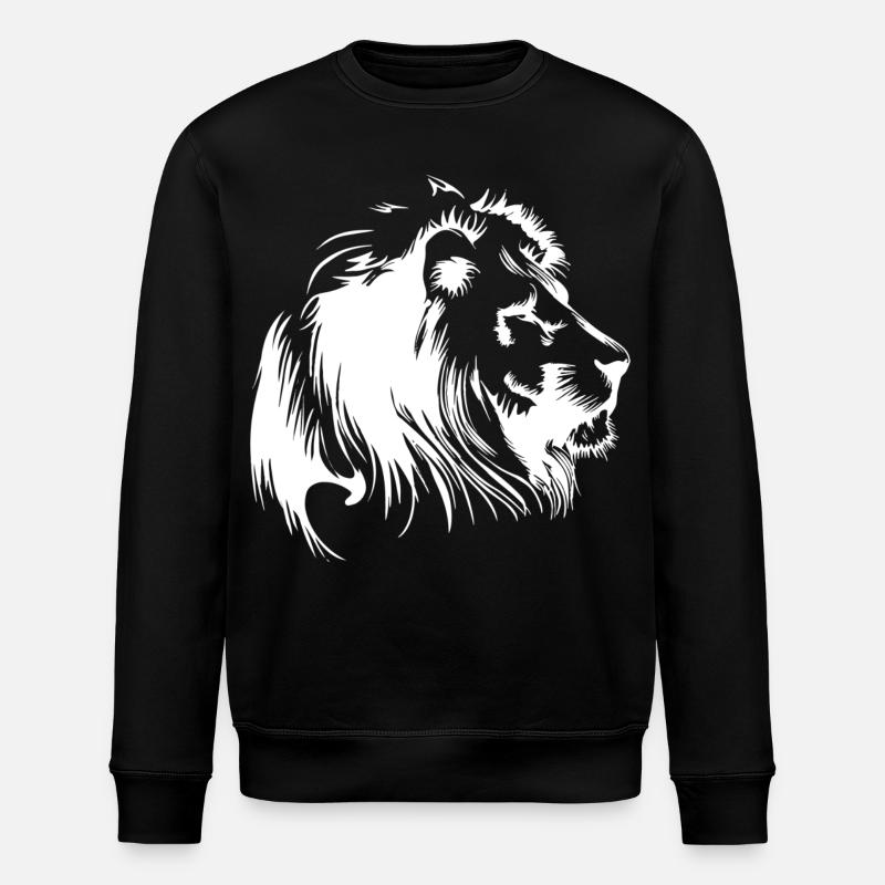 lion - Sweat bio ROLLER Stanley/Stella Unisexe - noir