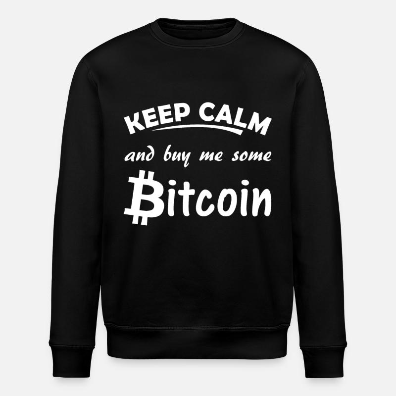 bitcoin - Stanley/Stella ROLLER Unisex Organic Sweatshirt - black