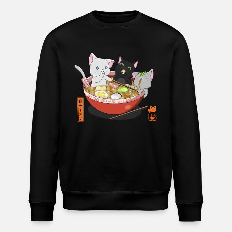 Ramen Chats - Sweat bio ROLLER Stanley/Stella Unisexe - noir