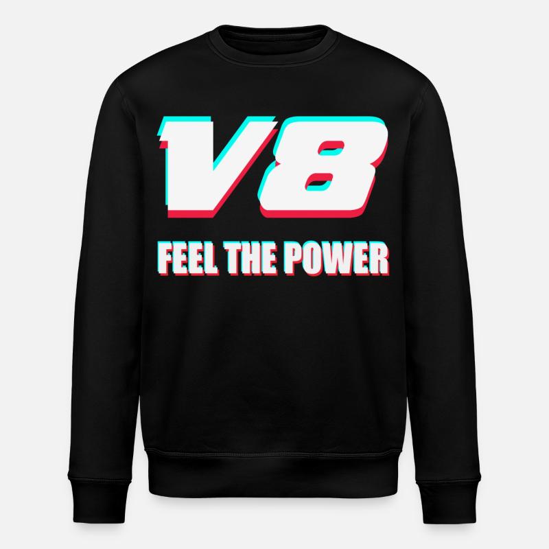 V8 - Stanley/Stella Unisex Bio-Sweatshirt ROLLER - Schwarz