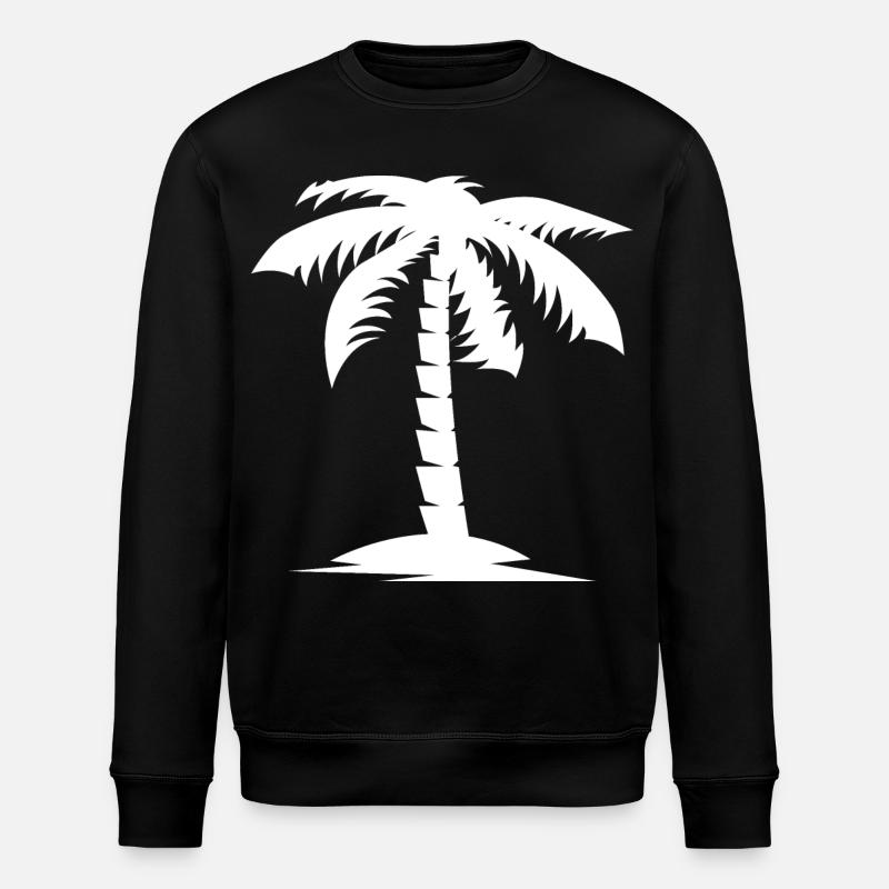 palmier nature vacances icône Logo - Sweat bio ROLLER Stanley/Stella Unisexe - noir