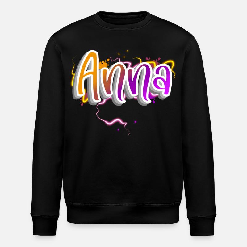 Anna - Stanley/Stella Unisex Bio-Sweatshirt ROLLER - Schwarz
