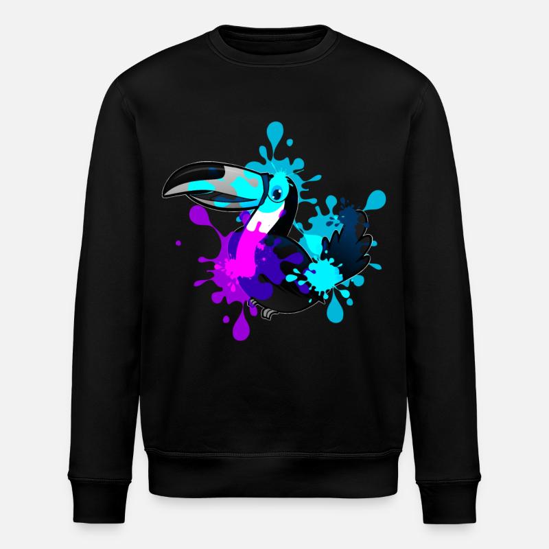 Tukan - Stanley/Stella Unisex Bio-Sweatshirt ROLLER - Schwarz