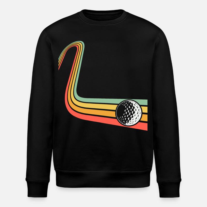 Golf - Stanley/Stella Unisex Bio-Sweatshirt ROLLER - Schwarz