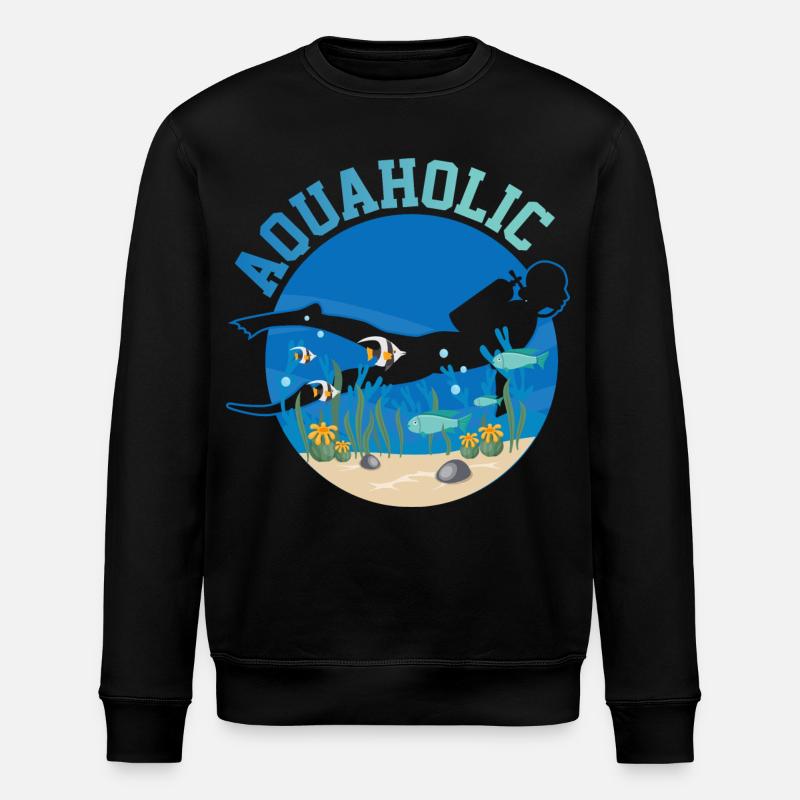 Plongée sous-marine - Sweat bio ROLLER Stanley/Stella Unisexe - noir