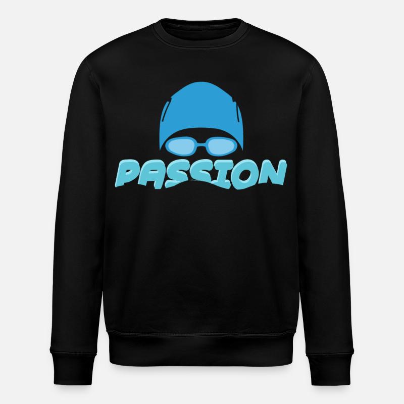 Nager - Sweat bio ROLLER Stanley/Stella Unisexe - noir