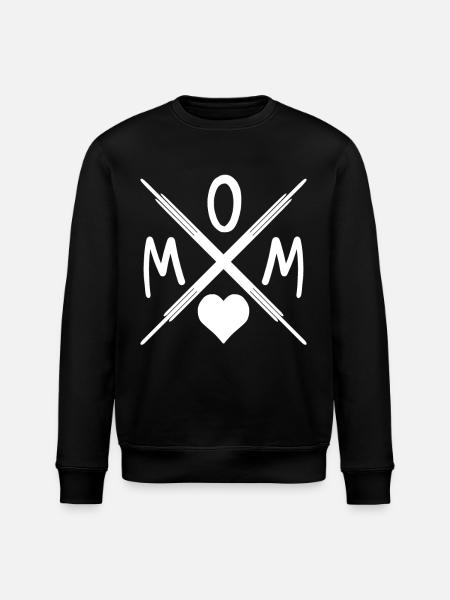 Mom - Mutter - Mama - Stanley/Stella ROLLER Unisex Organic Sweatshirt - black
