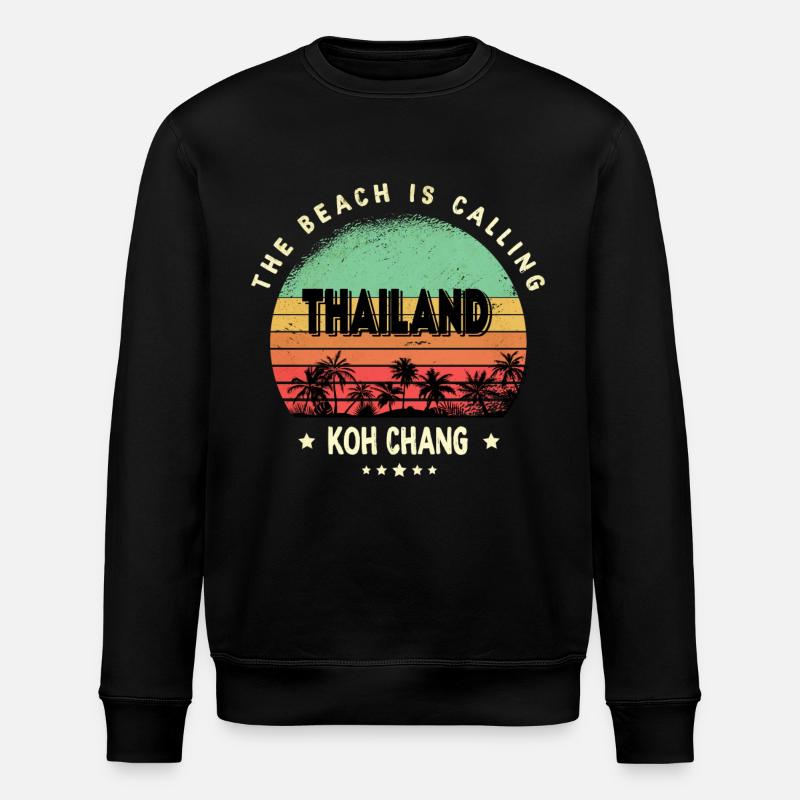 Koh Chang Thaïlande - Sweat bio ROLLER Stanley/Stella Unisexe - noir