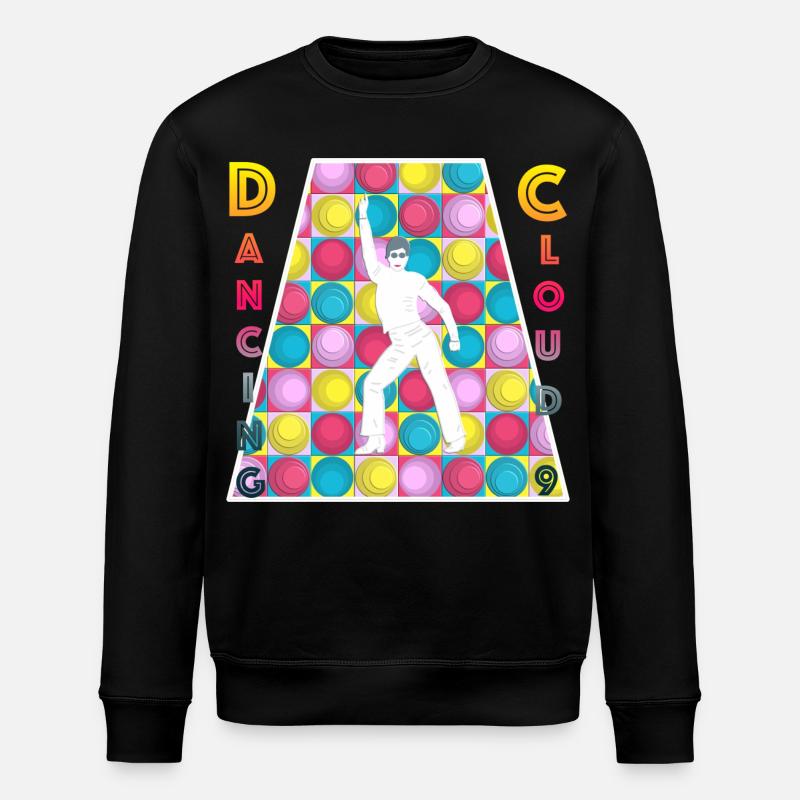 Retro - Disco - Dancing - 70s - Stanley/Stella ROLLER Unisex Organic Sweatshirt - black