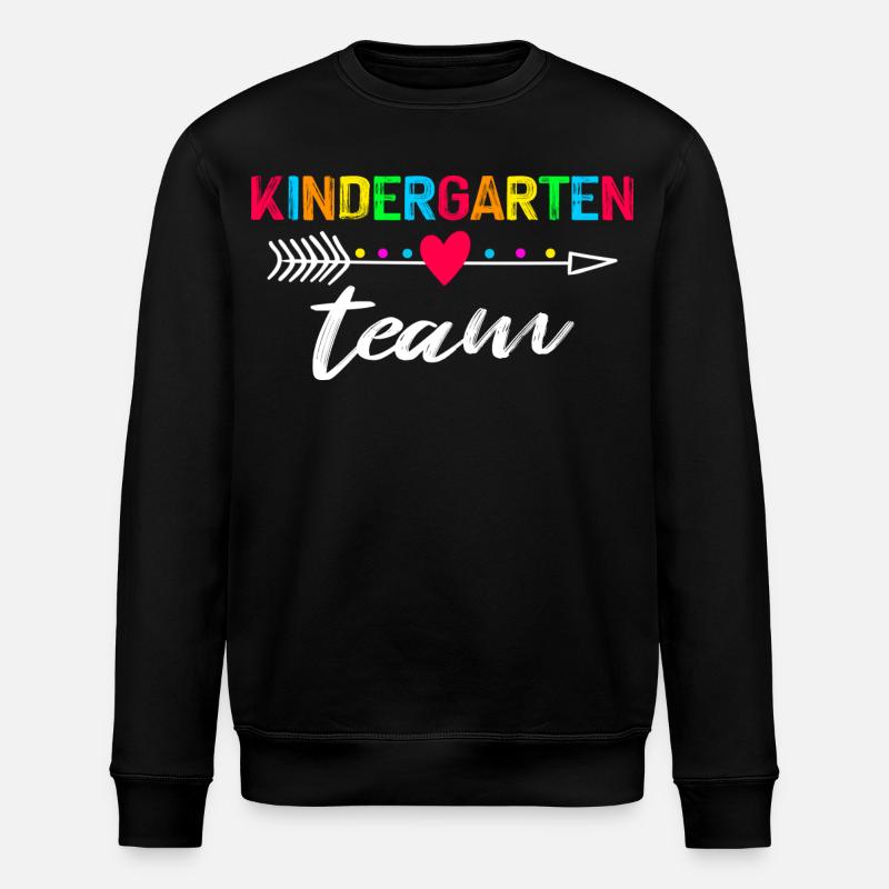 Kindergarten-Team - Stanley/Stella Unisex Bio-Sweatshirt ROLLER - Schwarz