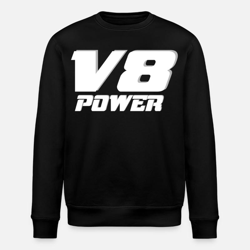 V8 - Stanley/Stella Unisex Bio-Sweatshirt ROLLER - Schwarz