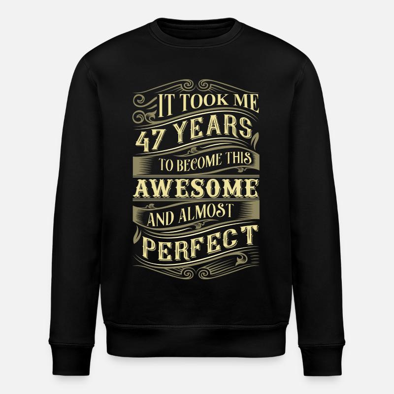 47e anniversaire - Sweat bio ROLLER Stanley/Stella Unisexe - noir