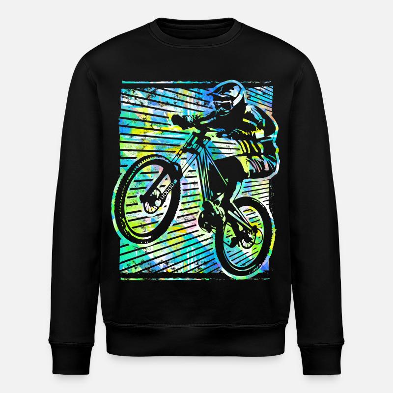 VTT - VTT - Vélo - VTT - Sweat bio ROLLER Stanley/Stella Unisexe - noir