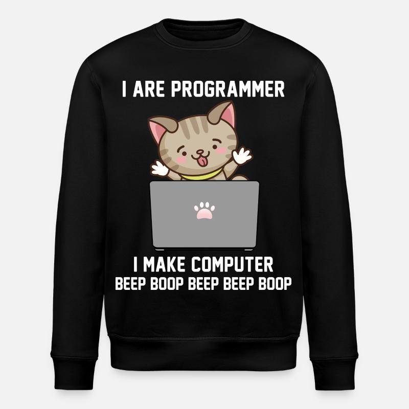 Programmer - Stanley/Stella ROLLER Unisex Organic Sweatshirt - black