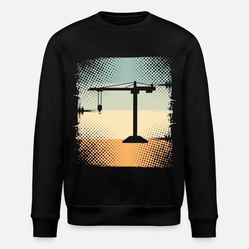 Grue - Sweat bio ROLLER Stanley/Stella Unisexe - noir