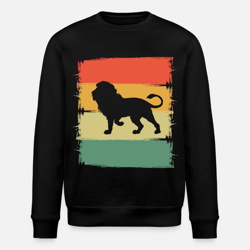 Lion - Sweat bio ROLLER Stanley/Stella Unisexe - noir