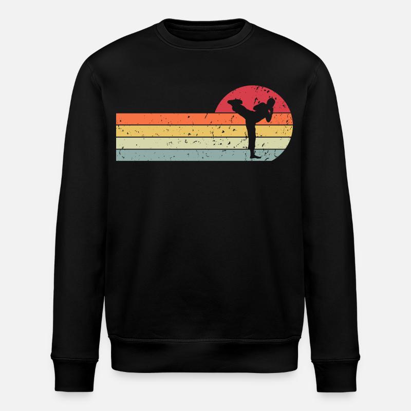 Karaté - Sweat bio ROLLER Stanley/Stella Unisexe - noir