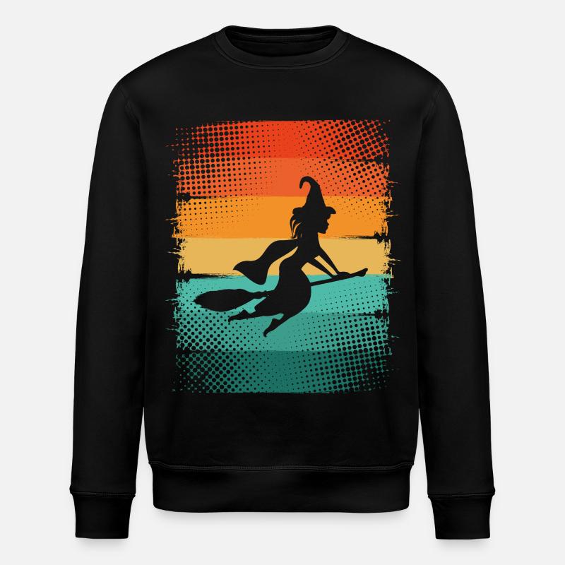 Witch - Stanley/Stella ROLLER Unisex Organic Sweatshirt - black