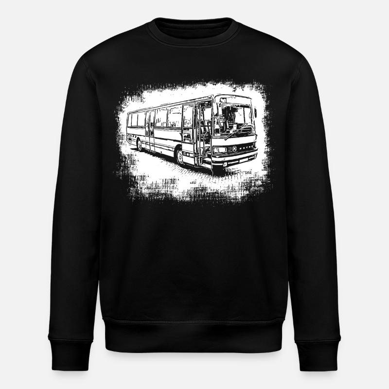 Setra S 213 UL Bus - Stanley/Stella Unisex Bio-Sweatshirt ROLLER - Schwarz