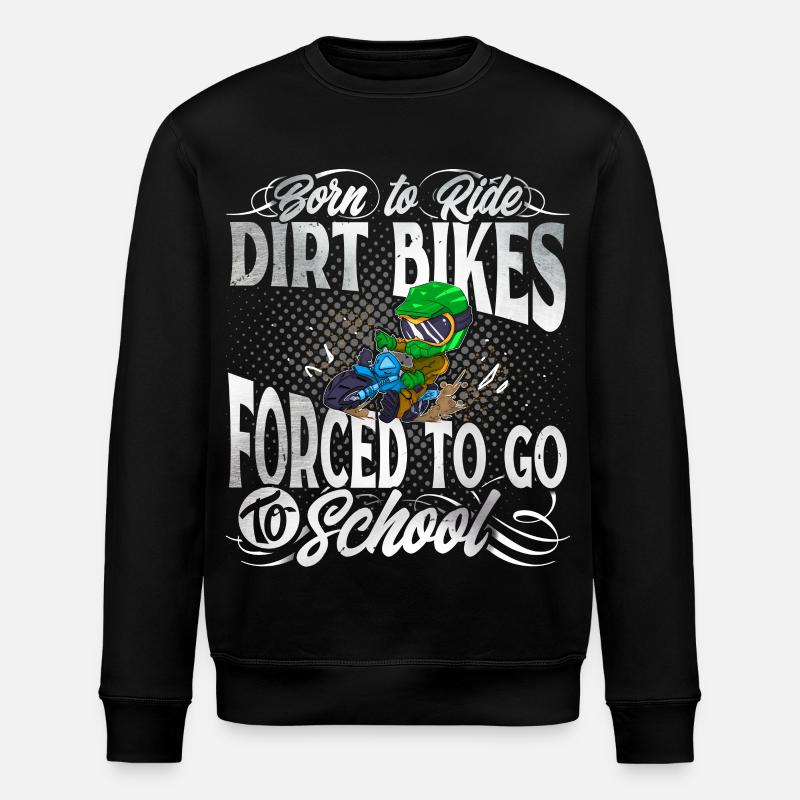 Motocross - Stanley/Stella Unisex Bio-Sweatshirt ROLLER - Schwarz