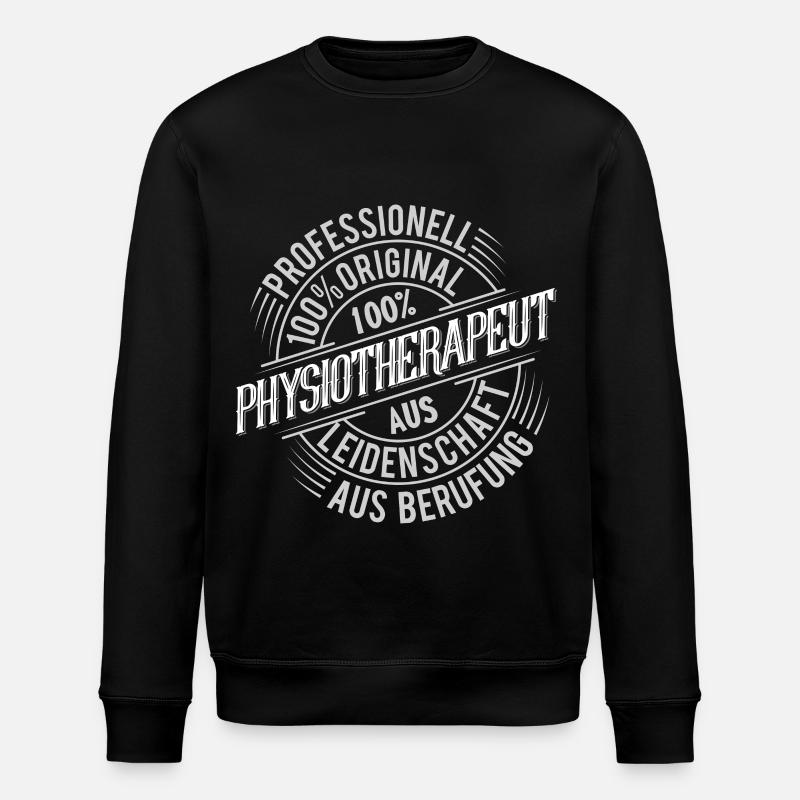 Physiotherapeut - Stanley/Stella Unisex Bio-Sweatshirt ROLLER - Schwarz
