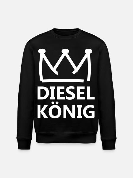 Diesel King - Stanley/Stella ROLLER Unisex Organic Sweatshirt - black