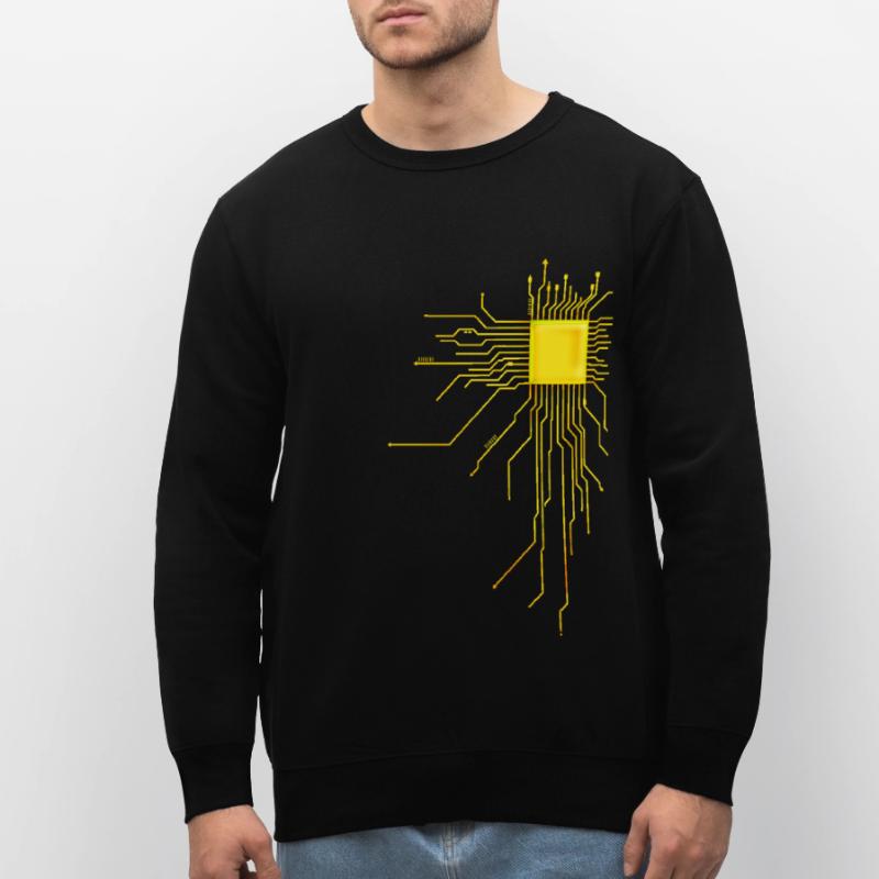 platine Core cpu Computer Nerd Programmeur admin Sweat bio ROLLER Stanley/Stella Unisexe