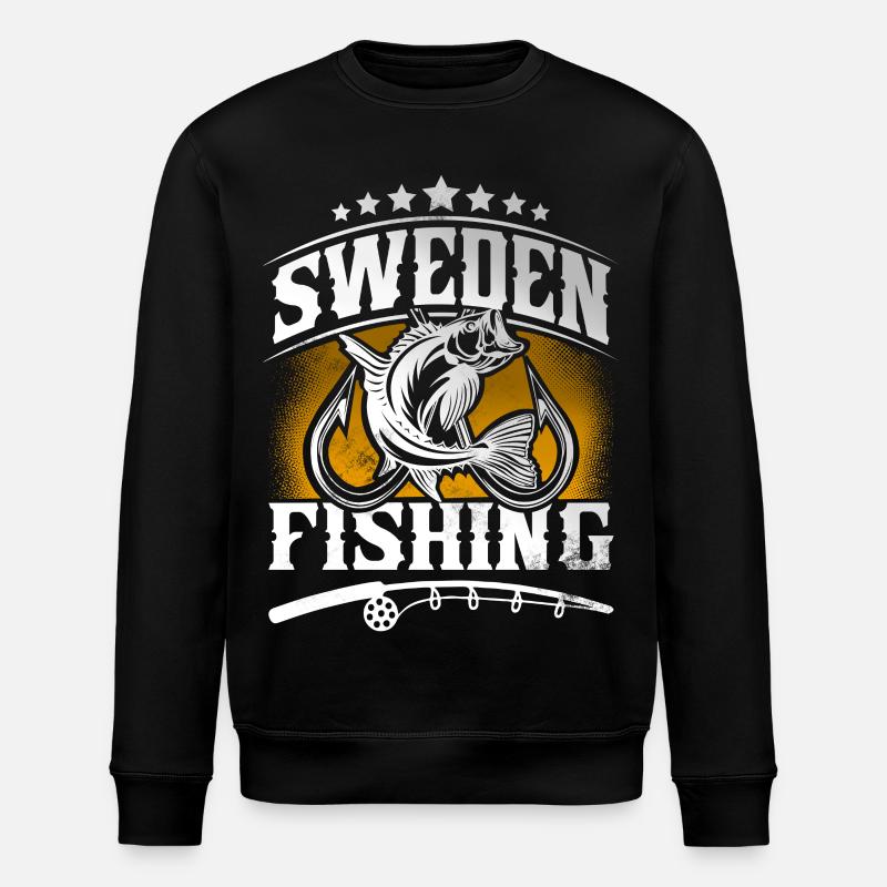 Suède Pêcheur pêcheur - Sweat bio ROLLER Stanley/Stella Unisexe - noir