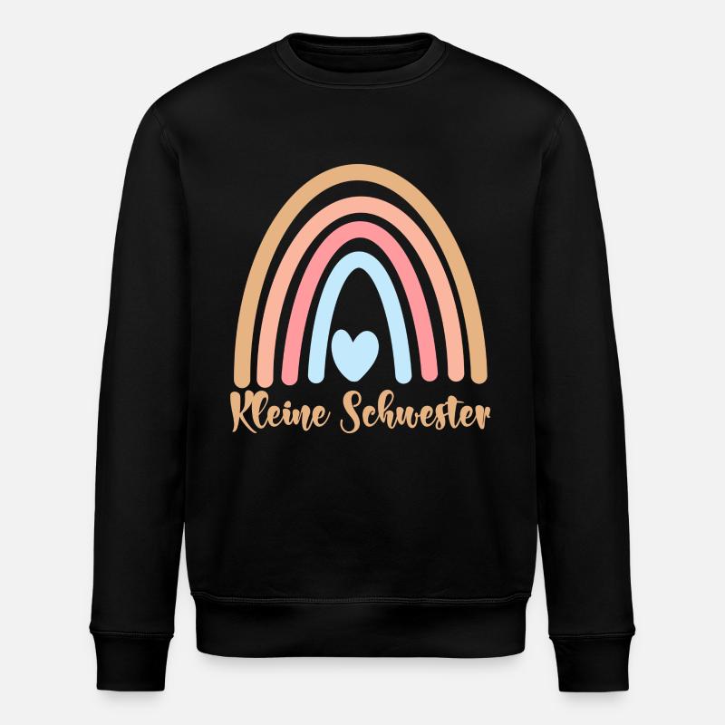 Kleine Schwester - Stanley/Stella Unisex Bio-Sweatshirt ROLLER - Schwarz