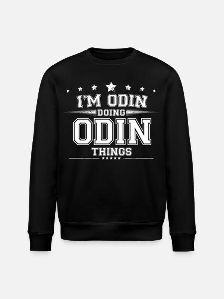 Odin - Stanley/Stella ROLLER Unisex Organic Sweatshirt - black