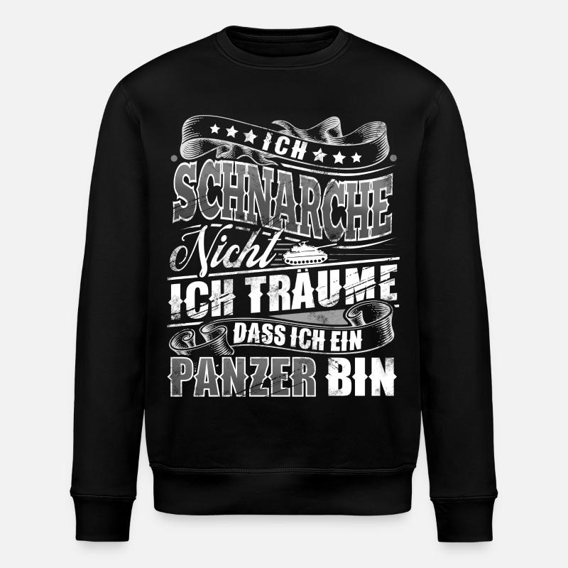 Panzer - Stanley/Stella Unisex Bio-Sweatshirt ROLLER - Schwarz