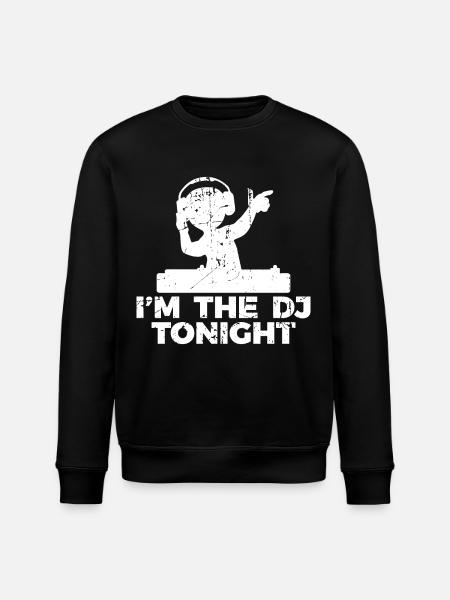 Diskjockey Witz - Stanley/Stella Unisex Bio-Sweatshirt ROLLER - Schwarz