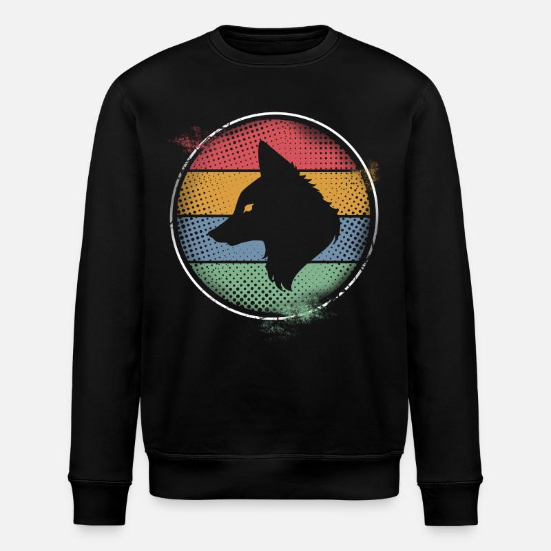 Renard - Sweat bio ROLLER Stanley/Stella Unisexe - noir