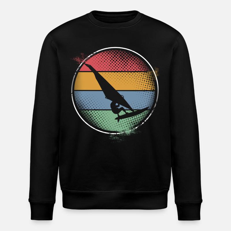 Surfer Surf - Sweat bio ROLLER Stanley/Stella Unisexe - noir