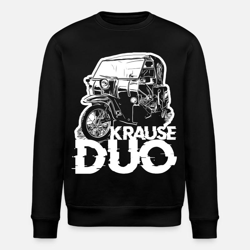 Krause Duo - Stanley/Stella Unisex Bio-Sweatshirt ROLLER - Schwarz