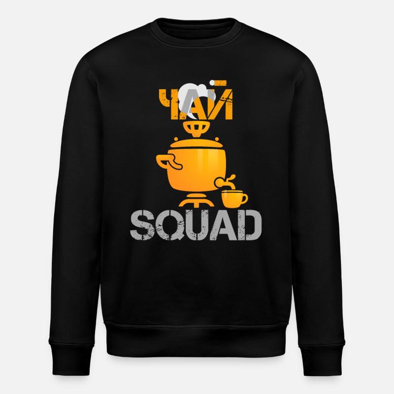 TEE SQUAD Cadeau russe - Sweat bio ROLLER Stanley/Stella Unisexe - noir